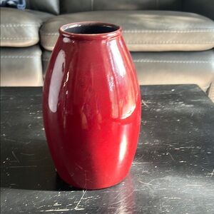 Pier 1 Red Vase